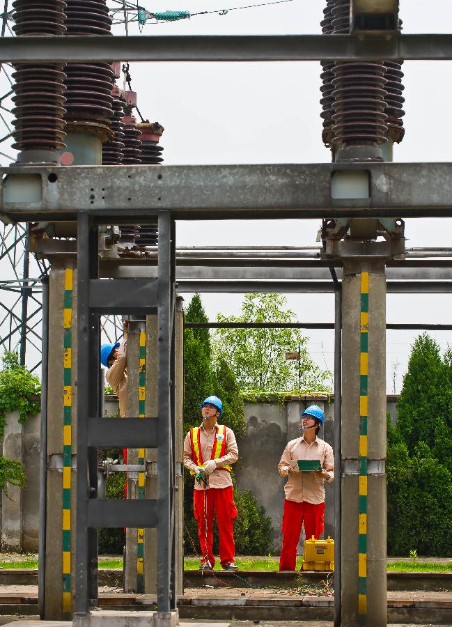 （社會）（2）浙江湖州：電力部門啟動電網(wǎng)“迎峰度夏”安全大檢查